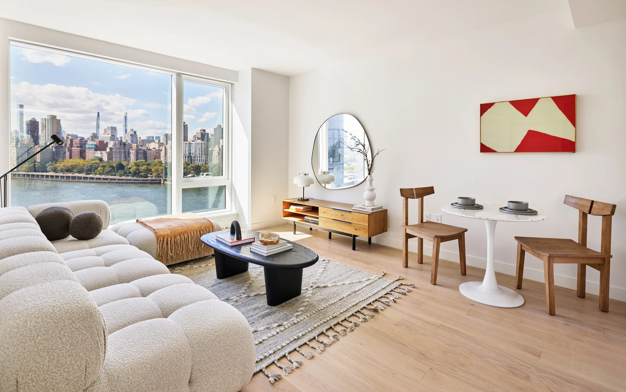 Corner residence interior